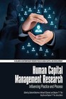 Human Capital Management Research: Influencing Practice and Process by Information Age Publishing (Paperback, 2016)