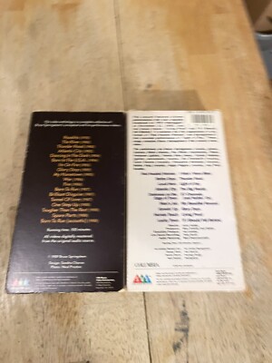 Bruce Springsteen - MTV UnPlugged + Video Anthology 1978-88 2 VHS