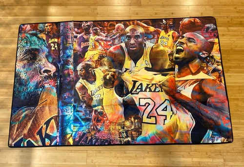 NBA Basketball Sports Fans Lakers Kobe Bryant Area Rug-Non-Slip 38”x64” (3’x5’) - Picture 2 of 15