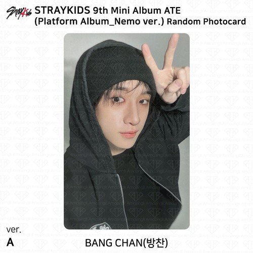 Stray Kids 9th Mini Album ATE Platform Nemo ver Official Photocard Chk Chk Boom - Picture 3 of 92