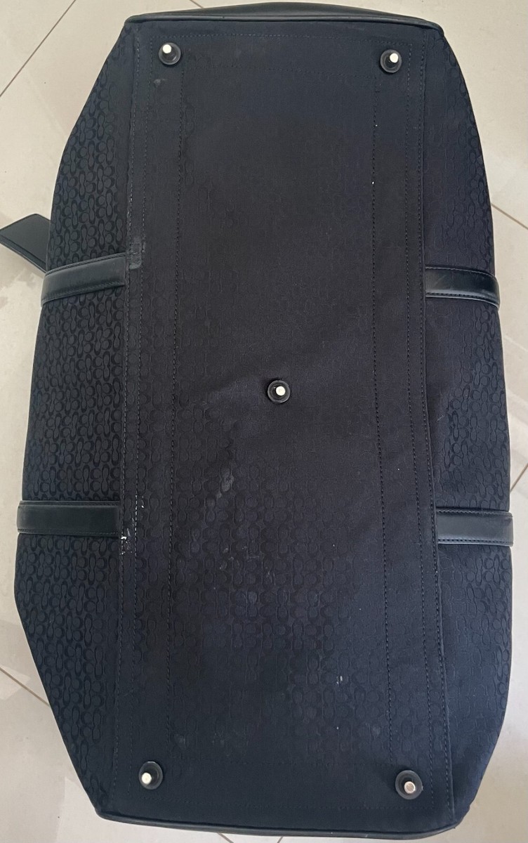 COACH Black Cabin Bag-F0785-F77013 pre-owned | eBay