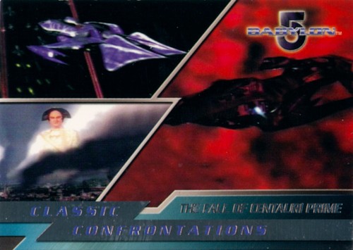 The Complete Babylon 5 Classic Confrontations Chase Card set - Picture 9 of 10