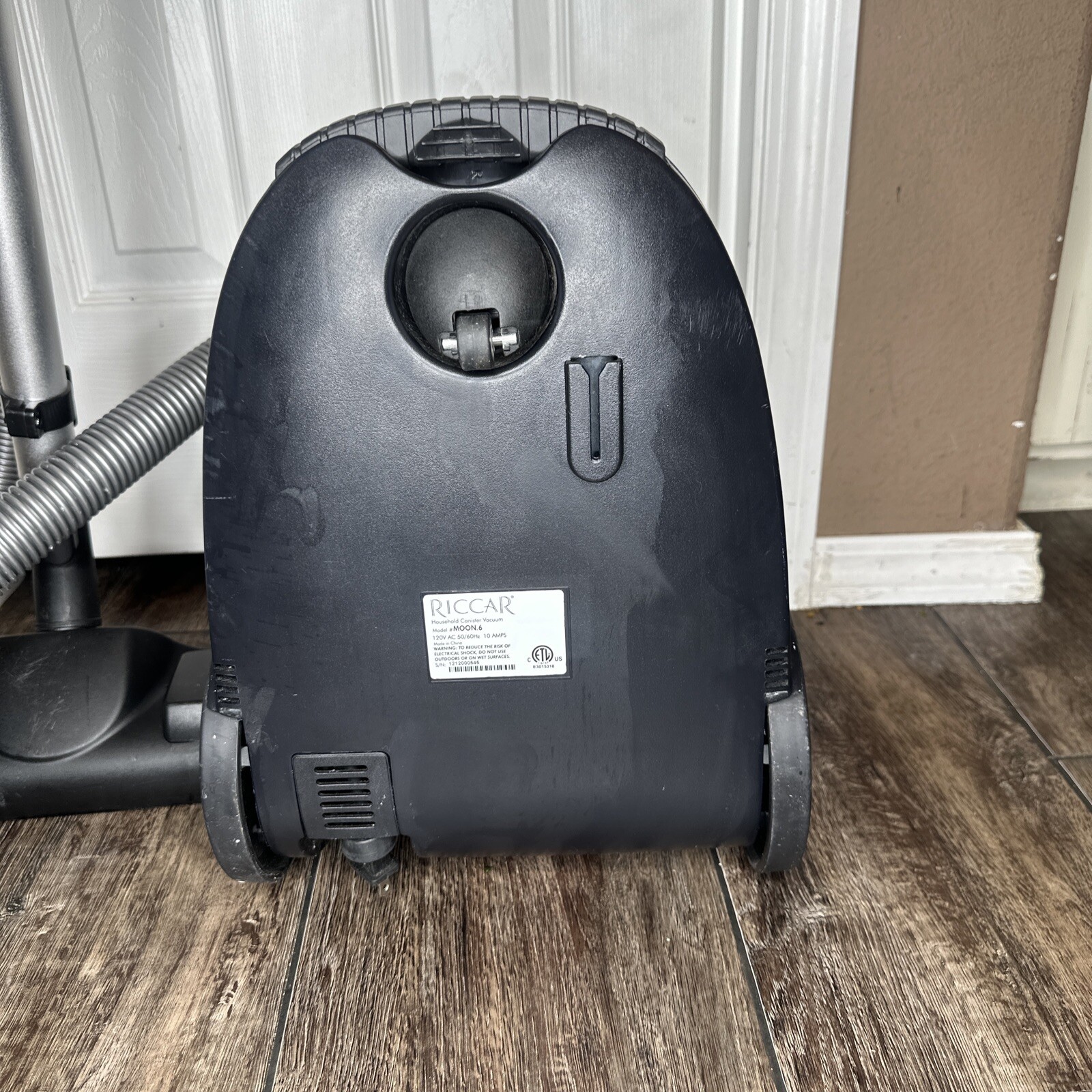 Riccar Canister Vacuum Cleaner Moonlight Blue 8 with Hose Attachments