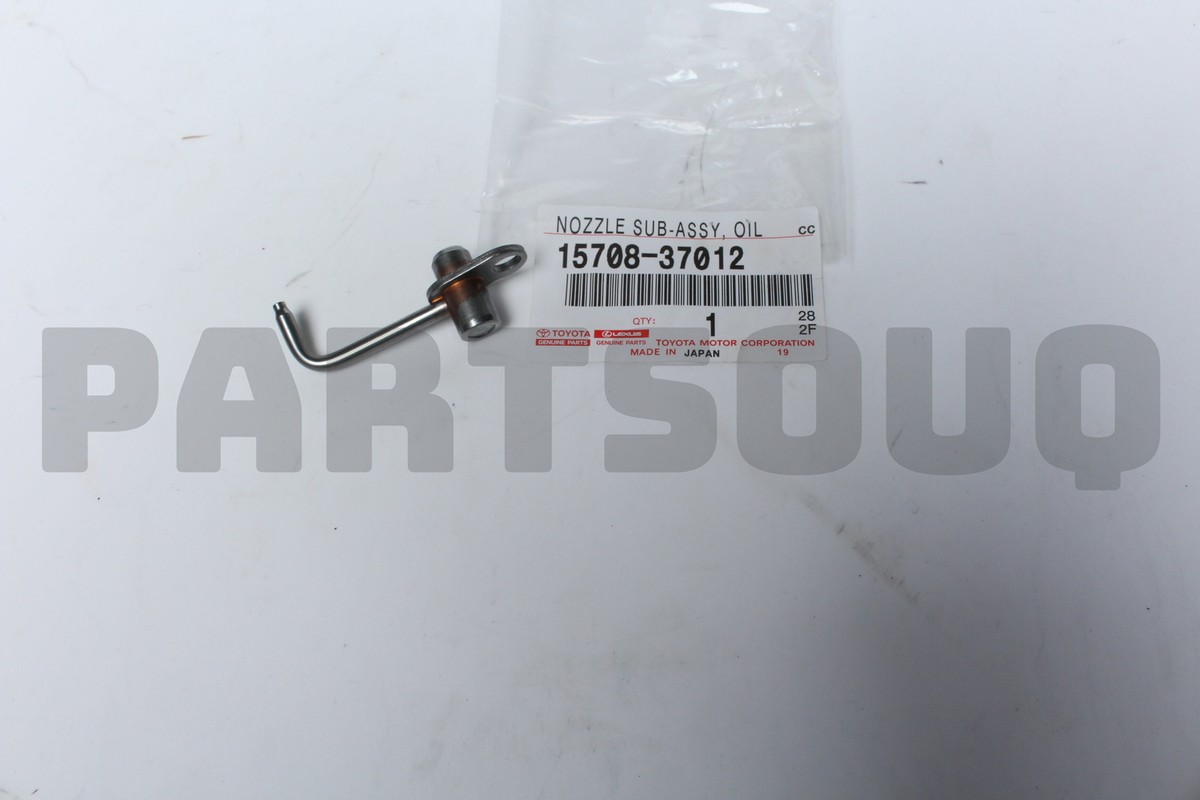 1570837012 Genuine Toyota NOZZLE SUB-ASSY, OIL, NO.1 15708