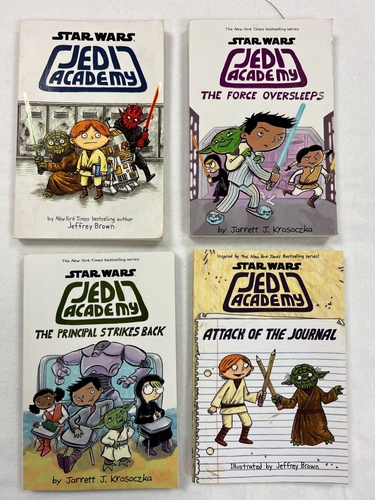 Star Wars Jedi Academy Serie von Jeffrey Brown & Jarrett Krosoczka (4)