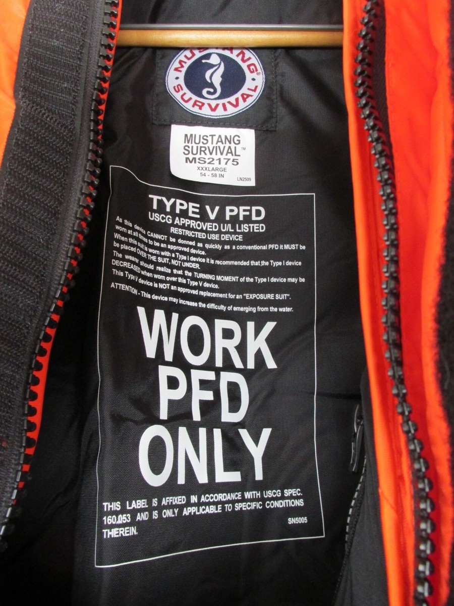 Sac De Lancer De Corde De Sauvetage Mustang Survival MRD075 - 75 Pieds (23m), Couleur Orange - Neuf