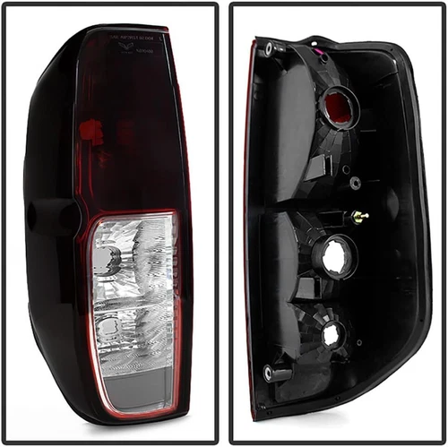 Fits 2009-2021 Nissan Frontier Black Headlights +Smoke Red Tail Lamps 4Pcs 09-21 - Picture 3 of 12