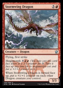 Stormwing Dragon x4 - Dragons of Tarkir - NM-Mint, English - Dragons of Tarkir