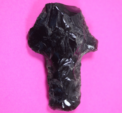 Authentic Pre Columbian Artifact Aztec Arrowhead Battle of Mexico City COA 67