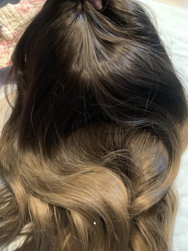 Tinylana long wavy brown wig with highlights NWT - Picture 6 of 11