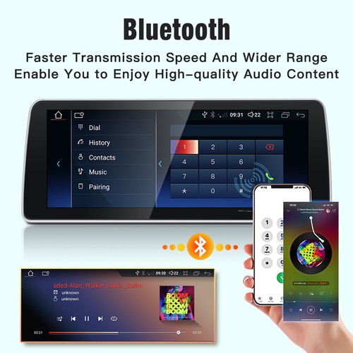 12.3" Android 13 CarPlay GPS Stereo 8+128GB for BMW F25 X3 2011-2013 NBT - Picture 11 of 14