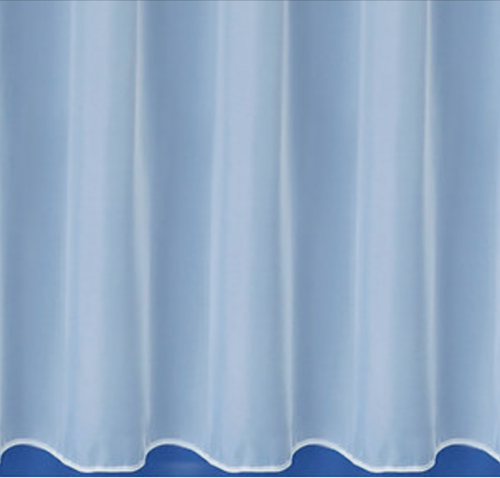 White Net Curtain Net Curtains Straight Base With Slot Top Sold By The Metre - Picture 20 of 24