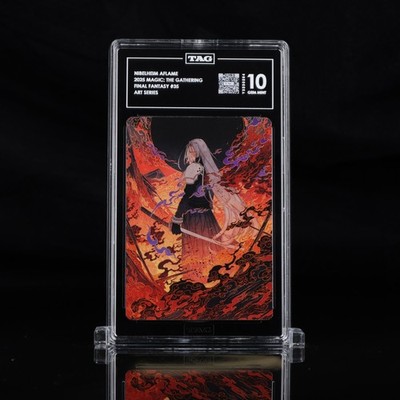 mtg final fantasy nibelheim aflame Nibelheim Aflame - Art Series 35/53 - Final Fantasy MTG - Art Card Mint