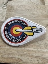 1977 Boy Scouts NATIONAL JAMBOREE Ben Pearson Straight Shooter Patch BSA Archery