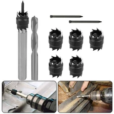 3/8" HSS Electric Welder Spot Weld Sided Cutter Remover Hex Drill Cut Tool Kit d