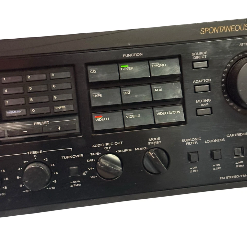 Sony STR-GX10ES Vintage Receiver Power Tested Only Sold As Is - Image 3 of 4