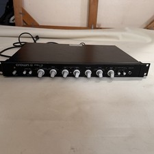 Crown PSL-2 Stereo Preamplifier, 2-Channel, 6 Inputs, 4 Outputs