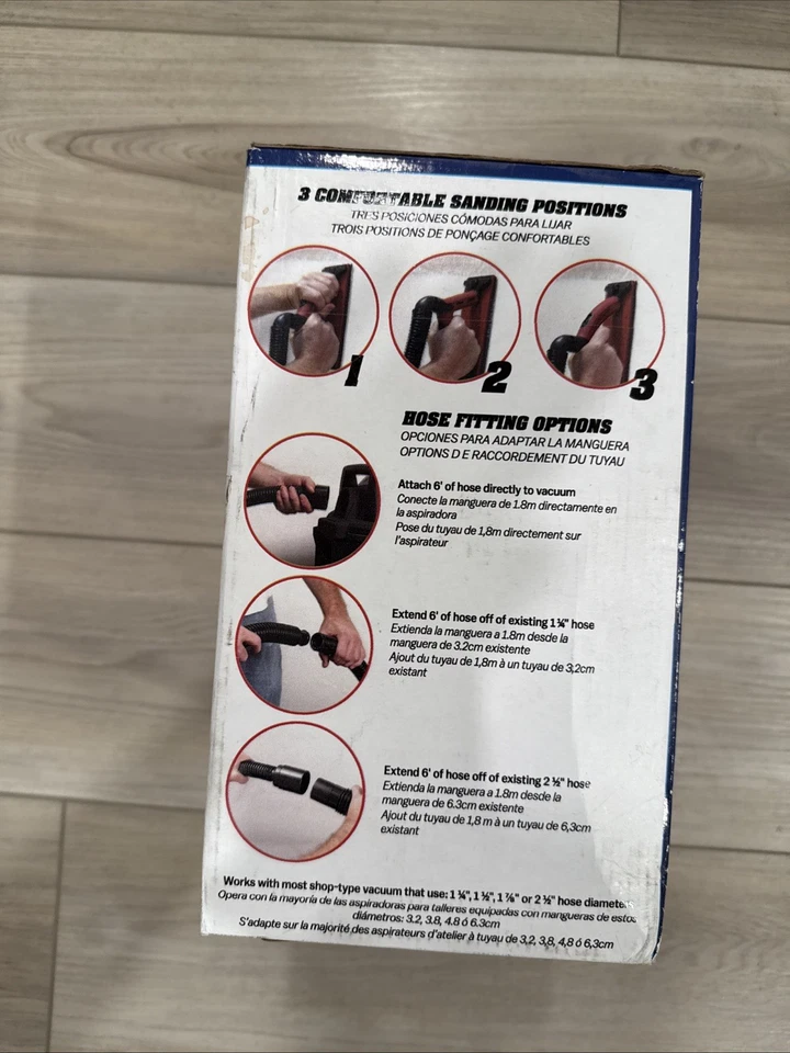 Lijadora de vacío Marshalltown, manguera 9-1/4x3-1/4, sin polvo VS792 Foto 3 de 4