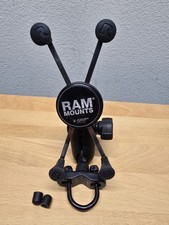 USED RAM Mounts X-Grip Motorcycle Phone Holder w/ Handlebar Mount Kit