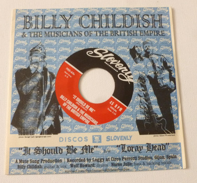 WILD BILLY CHILDISH & THE MBE Loray Head  UK JUKEBOX 7''