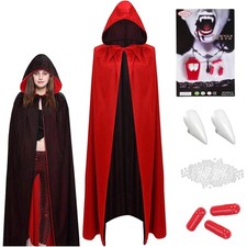 Kostüm Umhang Vampir Capes Dracula Halloween Fasching Kinder