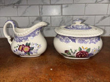 Spode Copeland Mayflower Teacup and Open Sugar Bowl, Pattern 2/8772