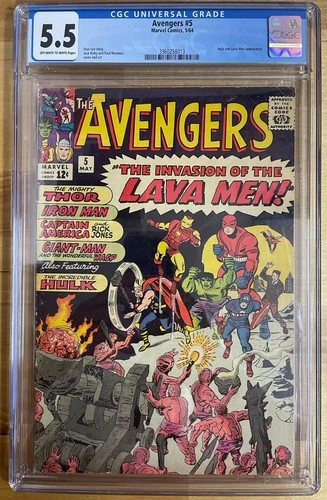 Avengers 5 CGC 5.5