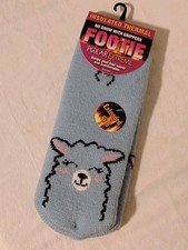 Polar Extreme Women's Insulated Thermal Socks Size: OSFM HAPPY LLAMA Edition