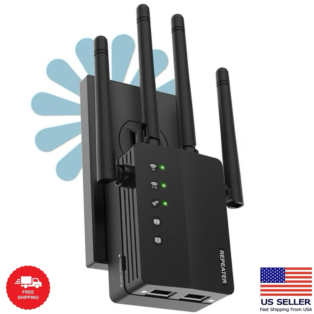 Amplificatore Di Segnale WiFi Fino A 300 Mbps, Ripetore WiFi - Foto 11