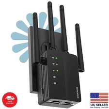 2025 Wifi Extender Signal Booster for Home, 15000Sq.Ft Wireless Internet Repeate