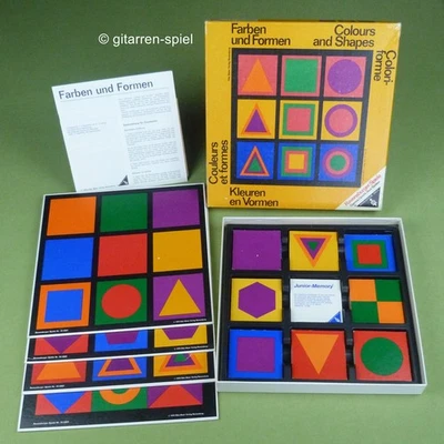 Farben und Formen - Komplett Top! Legespiel von Ravensburger ©1970 - Bild 1 von 4