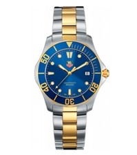 TAG Heuer Aquaracer 38mm Blue Dial Swiss Quartz Mens Watch WAB1120 Fits 7.25”