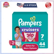 Pampers Cruisers 360 Baby Diapers Size 7 44 Count