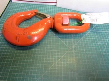 1 – Campbell 3953215PL #12 Swivel Hoist Hook w/Latch - 15 Ton Wll - Alloy Steel