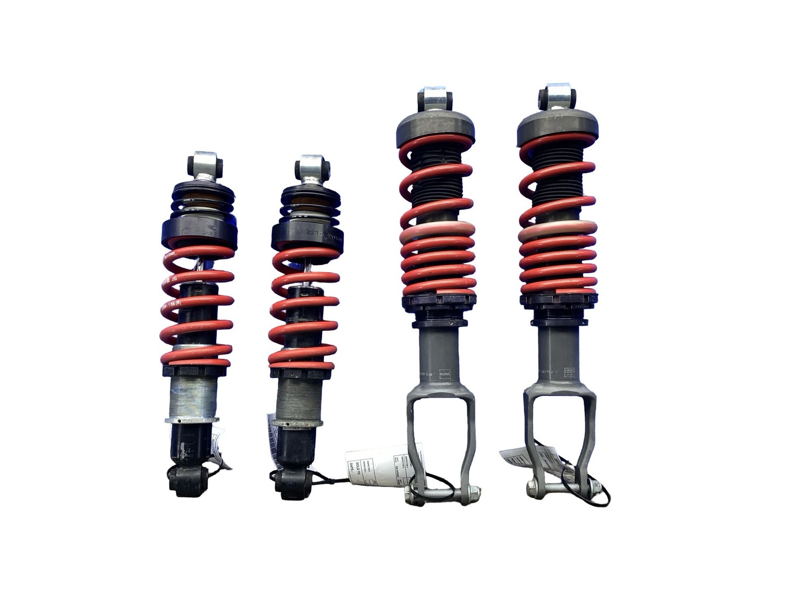 2017-2023 AUDI R8 V10 4S RWS OEM FRONT REAR LEFT RIGHT SUSPENSION STRUT SET