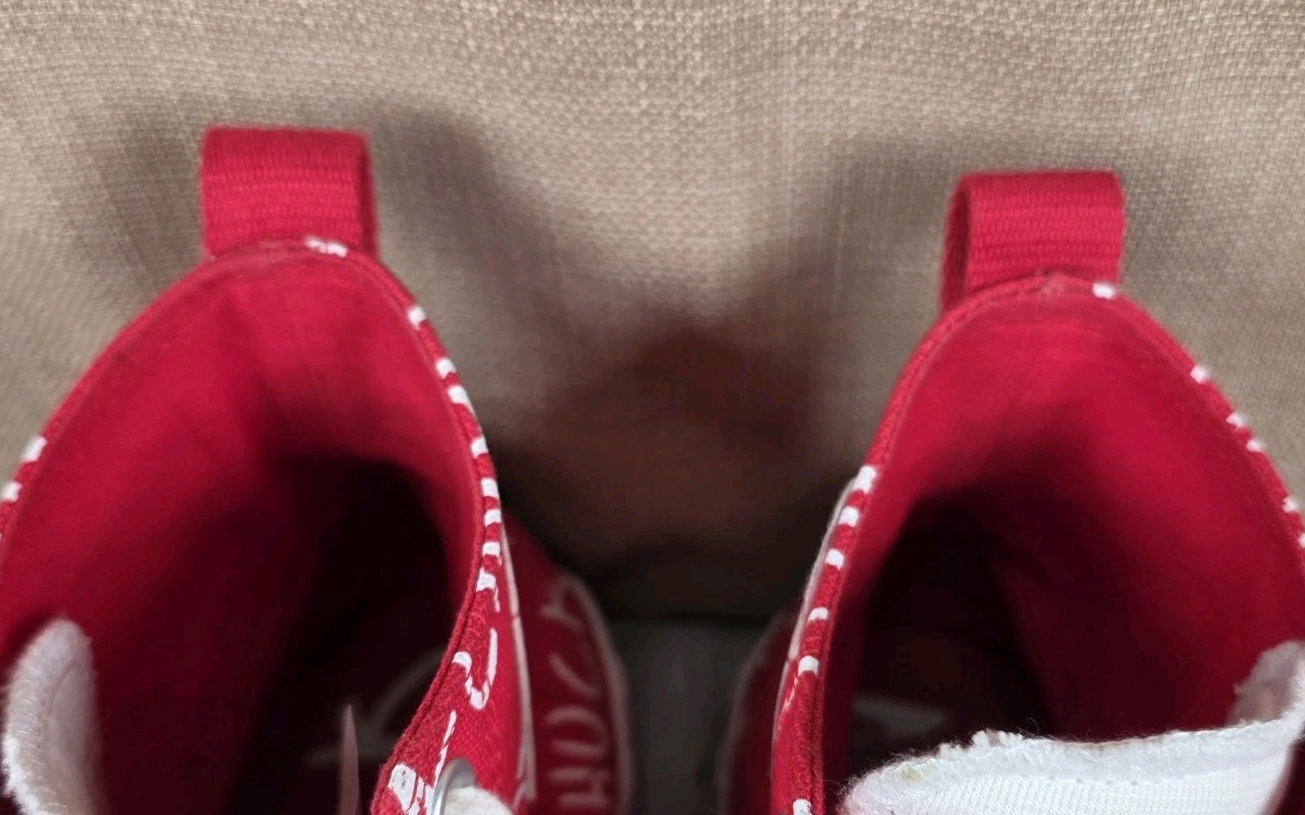 Converse UNT1TL3D Hi Not A Chuck Mens Size 12 Red White Platform Shoes Sneakers thumbnail 8