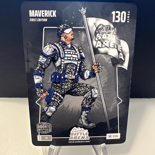 2026 Bo Jackson Battle Arena Maverick Cooper Flagg RC STEEL Card 121 Mavericks