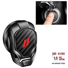 Car Engine Start Stop Button Cover Push Start Challenger for Dodge Black