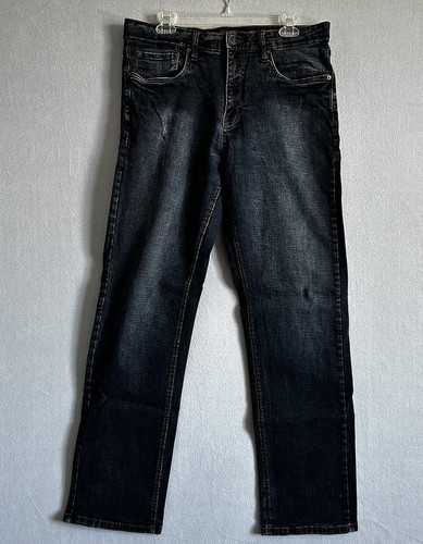 Urban Star Mens Jeans Size 34x34 Blue Denim Cotton Blend Actual 34W x33L