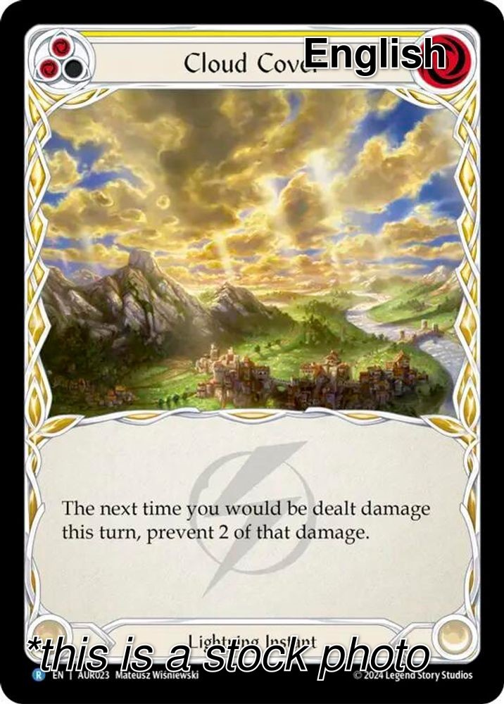 Cloud Cover [Normal NM - 1st Strike AUR023]