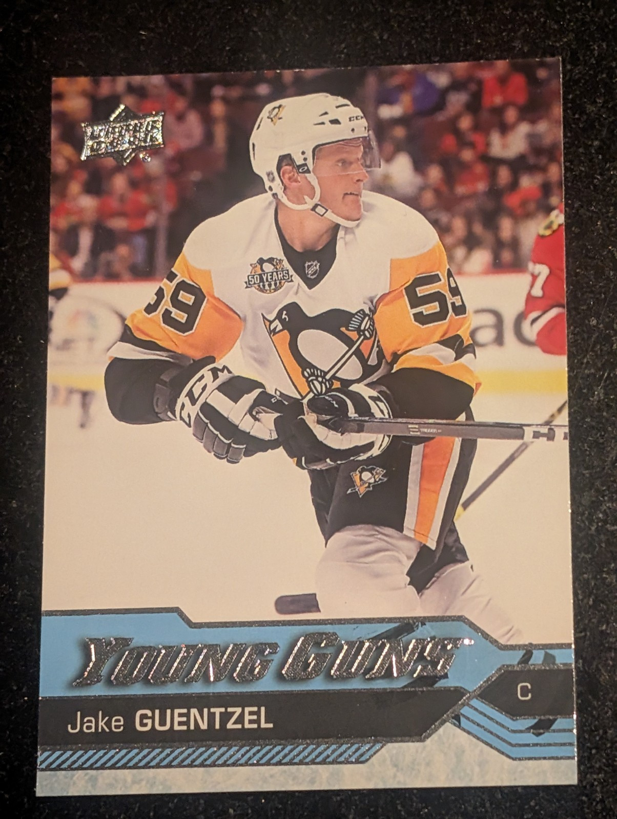 2016-17 SP Authentic Upper Deck Update JAKE GUENTZEL Young Guns #525 Team USA