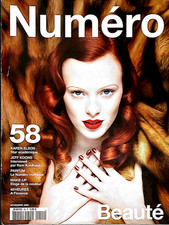 KAREN ELSON Ruslana Korshunova GUINEVERE VAN SEENUS Numero Magazine #58 2004