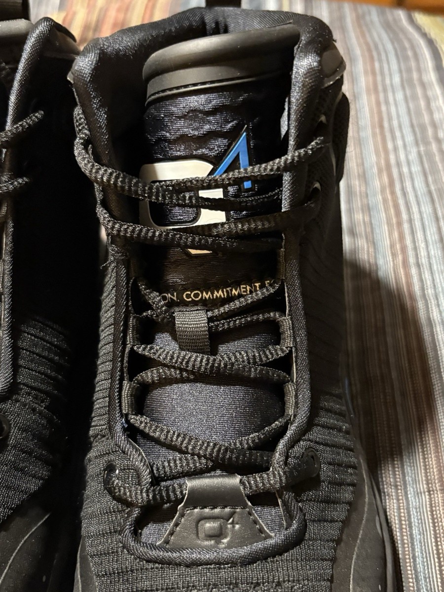 Q4 Sports Q4MB Basketball “KOM Press Shoe” |12.5M Q4 Sports Q4MB-013 Jet Black Basketball Shoe | eBay main image 2