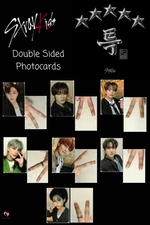 Stray Kids '5-Star' Double-Sided Version C Photocards SKZ Kpop