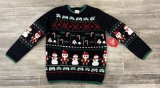 HOLIDAY TIME NEW Kids Christmas Sweater Size S