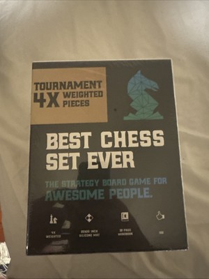 Bess Chess Set Ever 4x Weighted 