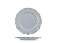 H&h Set 6 Obstteller Sinfonia Stoneware Hellblau Zuckerkarton, 23 Cm