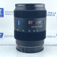 Obiettivo Sony A ZA 16-80 mm f 3.5-4.5 GARANZIA USATO ZONA IMMAGINE