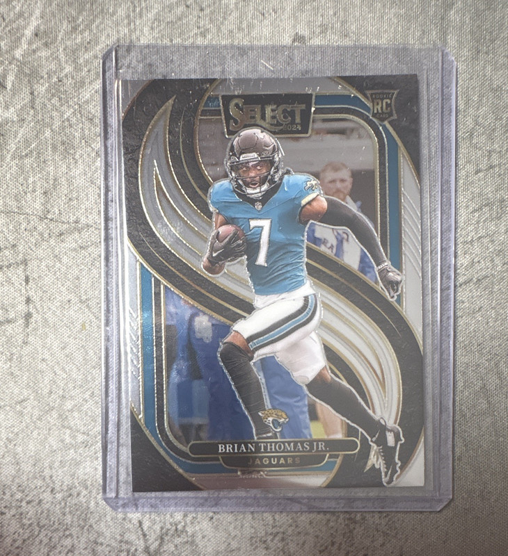 Panini 2024 Select Brian Thomas Jr. Jaguars Premier Level #143 RC Rookie