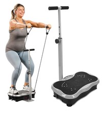 LifePro TrimLite Vibration Plate Exercise Machine Gray Bluetooth NEW
